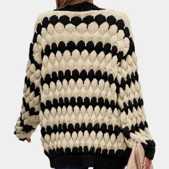 Truien & Vesten Dames*DONNA - Stijlvol Zomervest voor Dames Zwart