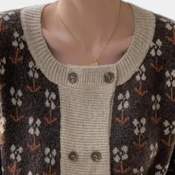 Truien & Vesten Dames*DOROTHY - Modieus Zomervest voor Dames Koffie