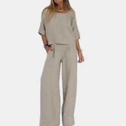 Sets Dames*Dulce - Comfortabele zomerse tweedelige damesset