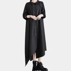 Jurken & Jumpsuits Dames*Dumitra - Elegante Loszittende Maxi Zomerjurk voor dames Zwart