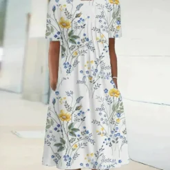 Jurken & Jumpsuits Dames*EBERTA - Casual floraaljurk voor de zomer