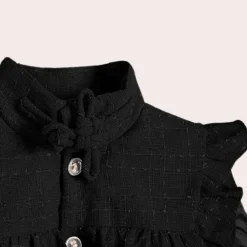 Jassen Dames*EDA - Casual Winter Trench Coat voor Dames Zwart