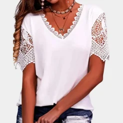 Blazers & Blouses Dames*Eda - Stijlvolle damesblouse voor de zomer