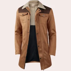 Jassen Heren*EDMUND - Klassieke Jas voor Heren Kameel