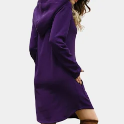 Jassen Dames*Effen en lange dameshoodie voor de zomer