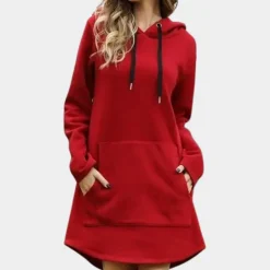 Jassen Dames*Effen en lange dameshoodie voor de zomer