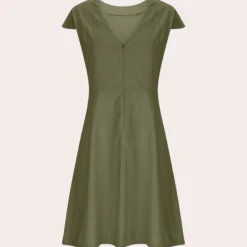 Jurken & Jumpsuits Dames*Effen en modieuze damesjurk voor de zomer