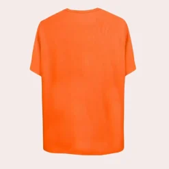 Shirts Heren*Effen zomert-shirt Oranje