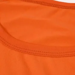Shirts Heren*Effen zomert-shirt Oranje