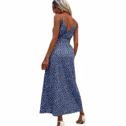 Jurken & Jumpsuits Dames*EIRINI - Zomerse maxi-jurk met split