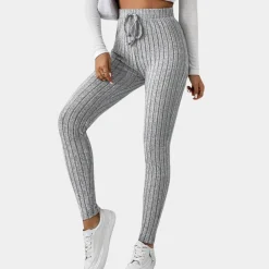 Broeken & Rokken Dames*ELDANA - Geraffineerde Zomerleggings voor Dames Grijs