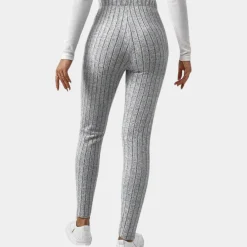 Broeken & Rokken Dames*ELDANA - Geraffineerde Zomerleggings voor Dames Grijs