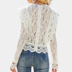 Blazers & Blouses Dames*Elegante damesblouse voor de zomer