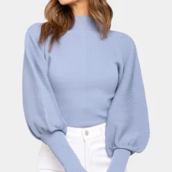 Truien & Vesten Dames*Elegante damestrui met lange mouwen voor de zomer