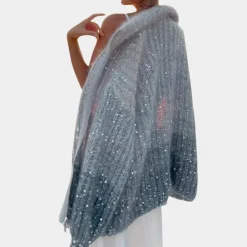 Truien & Vesten Dames*Elegante damestrui met pailletten voor de zomer