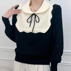 Truien & Vesten Dames*Elegante gebreide zomertop voor de moderne dame