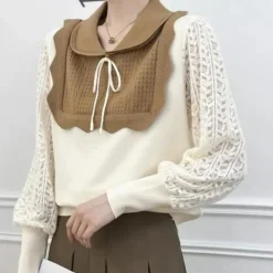 Truien & Vesten Dames*Elegante gebreide zomertop voor de moderne dame