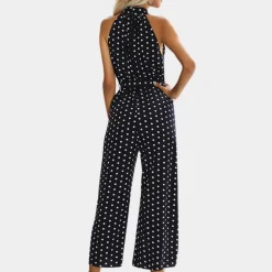 Jurken & Jumpsuits Dames*Elegante halternek jumpsuit voor dames - Perfect voor de zomer