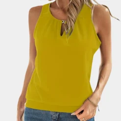 Topjes & Shirts Dames*Elegante mouwloze damestop voor de zomer