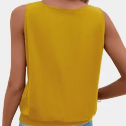 Topjes & Shirts Dames*Elegante mouwloze damestop voor de zomer