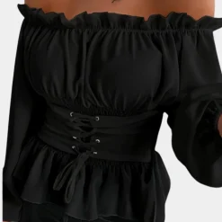 Blazers & Blouses Dames*Elegante off shoulder zomerblouse voor dames