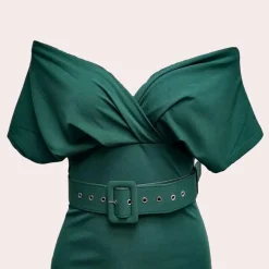 Jurken & Jumpsuits Dames*Elegante off-shoulder zomeravondjurk voor dames