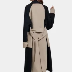 Jassen Dames*Elegante zomer trenchcoat voor dames Zwart