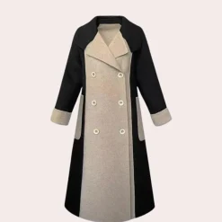 Jassen Dames*Elegante zomer trenchcoat voor dames Zwart