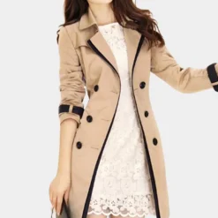 Jassen Dames*Elegante zomer trenchcoat voor dames
