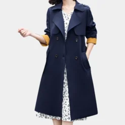 Jassen Dames*Elegante zomer trenchcoat voor dames