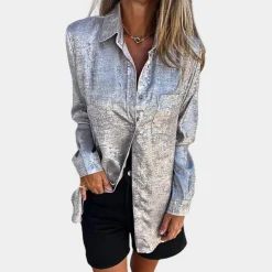 Topjes & Shirts Dames*Elegante zomerse damesshirt