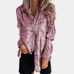 Topjes & Shirts Dames*Elegante zomerse damesshirt