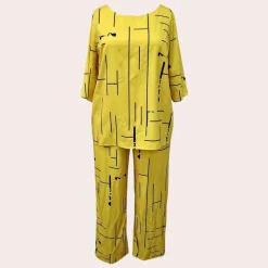 Sets Dames*Elegante zomerse tweedelige damesset