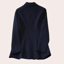 Jassen Dames*Elegante zomertrenchcoat voor dames Marineblauw