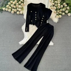 Sets Dames*Elene - Elegante Dames Knit Set voor de Zomer