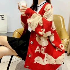 Truien & Vesten Dames*Elettra - V-hals Bear gebreid zomer vest voor dames