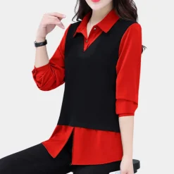 Topjes & Shirts Dames*Eliane - Ademend zomershirt voor dames