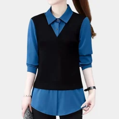 Topjes & Shirts Dames*Eliane - Ademend zomershirt voor dames