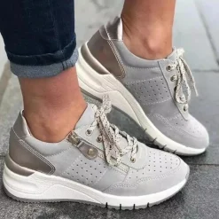 Damesschoenen*Elina - Comfortabele en trendy zomerse damessneakers