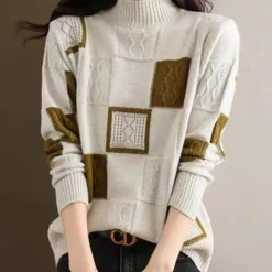 Truien & Vesten Dames*Elira - Comfortabele gebreide zomerse trui met textuur