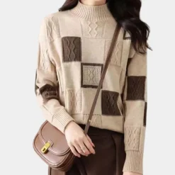 Truien & Vesten Dames*Elira - Comfortabele gebreide zomerse trui met textuur