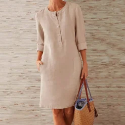 Jurken & Jumpsuits Dames*Elisa - Stijlvolle Zomerjurk