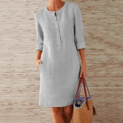 Jurken & Jumpsuits Dames*Elisa - Stijlvolle Zomerjurk