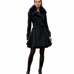 Jassen Dames*Eliza - Warme en lange winterjas voor dames