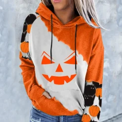 Truien & Vesten Dames*Elizabet - Griezelig Trendy Dames Sweatshirt voor Zomer en Halloween