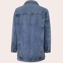 Jassen Dames*Elizabeth - Dames Stijlvol Denim Zomerjack