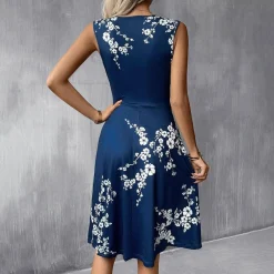 Jurken & Jumpsuits Dames*ELLIANNA - Luchtige zomerjurk midi met knielengte voor dames