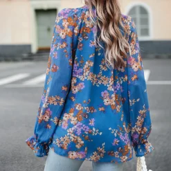 Blazers & Blouses Dames*ELLIE - Modieuze bloemenblouse voor de zomer