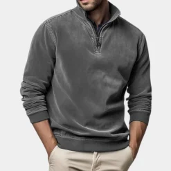 Truien & Vesten Heren*Elvio - Heren Klassieke Comfort Zomertrui