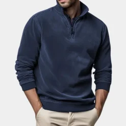 Truien & Vesten Heren*Elvio - Heren Klassieke Comfort Zomertrui